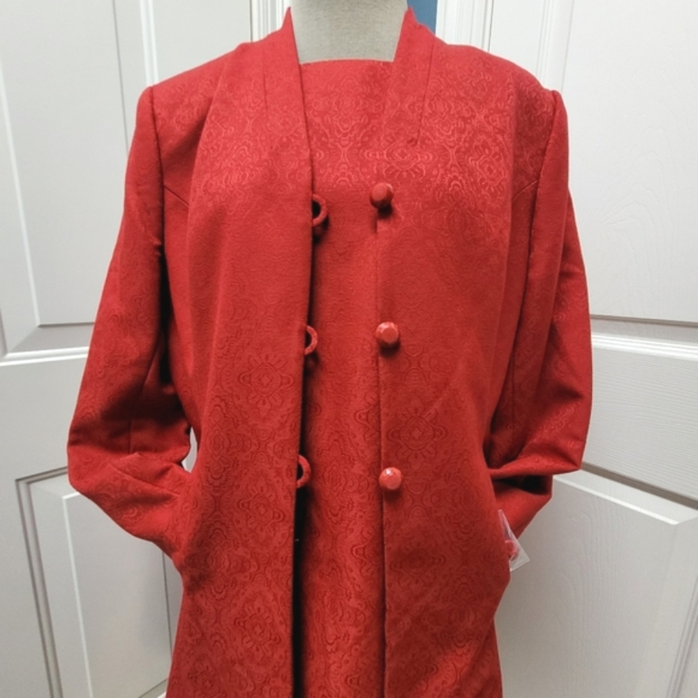 Host Pick 💕 Laura Scott Jacquard Holiday Suit, NWT